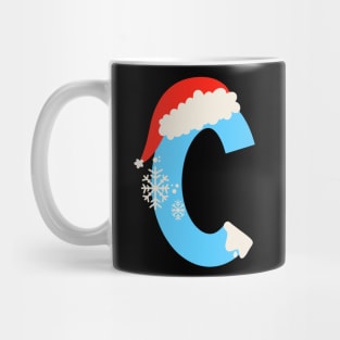 Christmas Letra C Mug